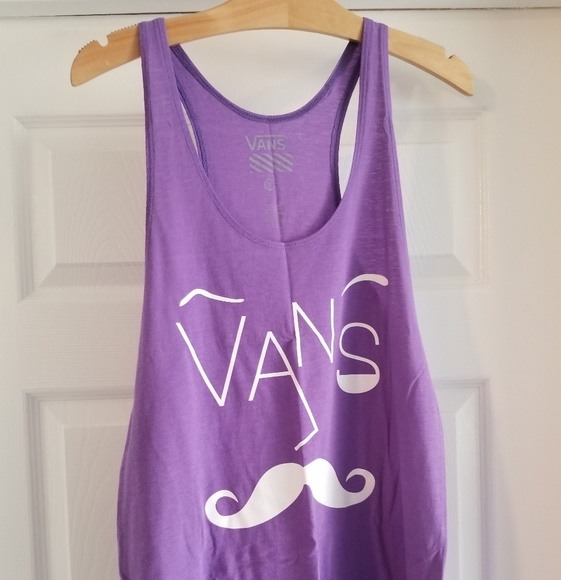 Vans Tops - Tank Top Mustache Van's Classic Rare